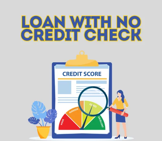 how to get a loan with no credit check